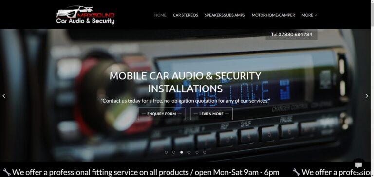 Maxsound Car Audio 768x364