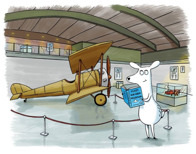 Luna at the fleet air arm museum 768x605