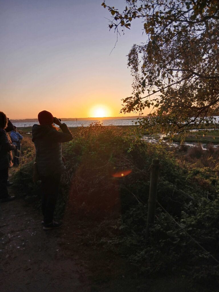 Dawn chorus walk sunrise Roz Aldred 2025 low res 768x1024